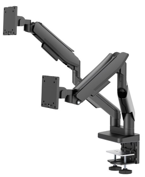LC-POWER Ramię monitora LC-Power na 2 monitory do 86,36 cm (W) Podwójne