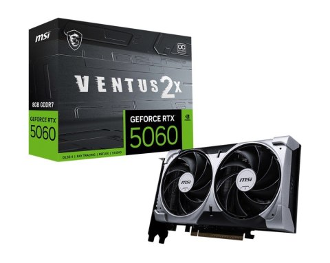 MSI Karta graficzna GeForce RTX 5060 8G VENTUS 2X OC PROMOCJA