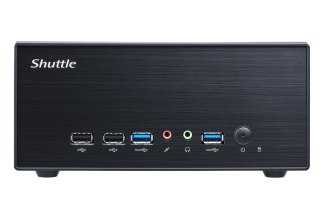 Shuttle Shuttle XP? slim XH610G2 komputer typu barebone Desktop Czarny Intel H610 LGA 1700