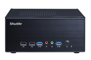 Shuttle Shuttle XP? slim XH610G2 komputer typu barebone Desktop Czarny Intel H610 LGA 1700