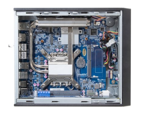 Shuttle Shuttle XP? slim XH610G2 komputer typu barebone Desktop Czarny Intel H610 LGA 1700