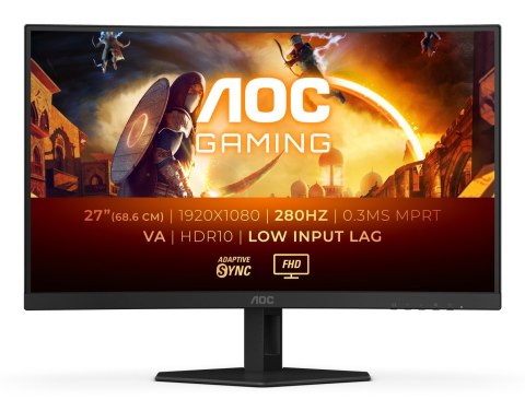 AOC AOC G4 C27G4ZXE monitor komputerowy 68,6 cm (27") 1920 x 1080 px Full HD LED Czarny