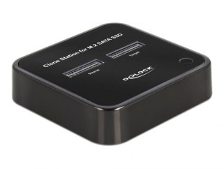 DELOCK DeLOCK Stacja dokująca M.2 dla 2 x M.2 SATA SSD z funkcją klonowania