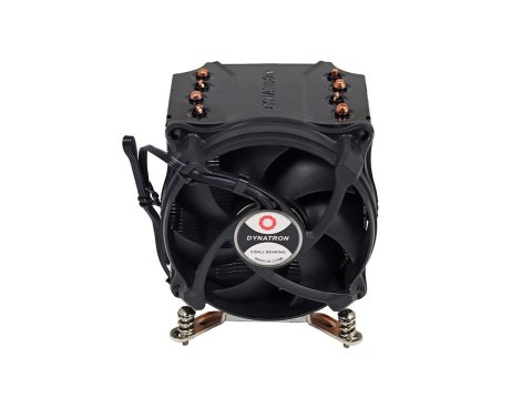 Inter-Tech Dynatron Q6 system chłodzenia komputerów Procesor Chłodnica powietrza 9,2 cm Czarny 1 szt.