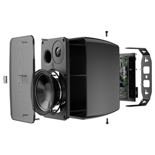 AUDAC AUDAC Ares5A 2-drożny Czarny Przewodowa 40 W