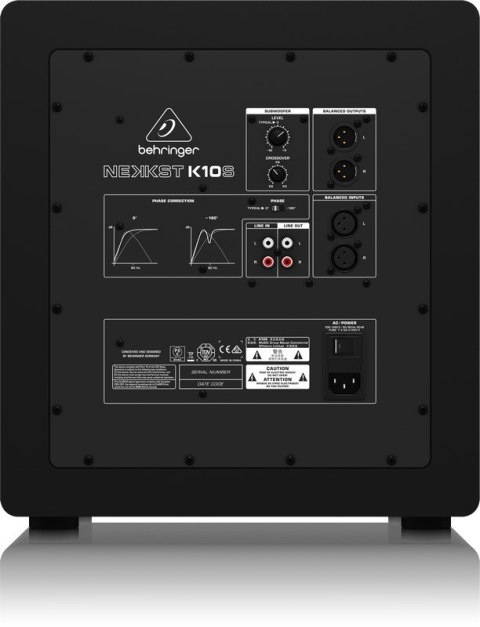 Behringer Behringer K10S Czarny Subwoofer aktywny