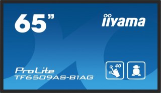 IIYAMA Monitor 65 cali TF6539AS-B1AG,IPS,4K,HDMIx2,DP,RJ45,3xUSB,2x10W, ANDROID,24/7,IP65