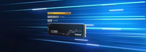 Kingston Dysk SSD Kingston KC3000 (1TB; M.2 2280; PCIe 4.0 x4 NVMe; SKC3000S/1024G)