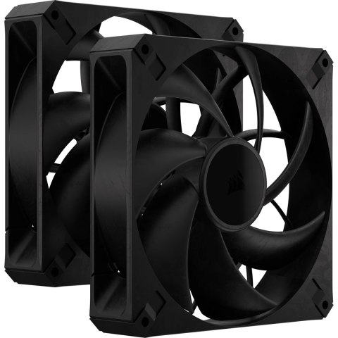 Corsair Wentylator Corsair RS140 MAX 14cm Czarny 2szt.