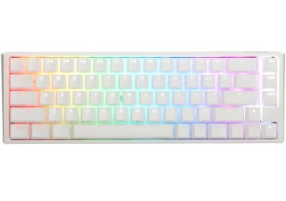 Ducky Ducky One 3 Classic Pure White SF klawiatura Gaming USB Niemiecki Biały