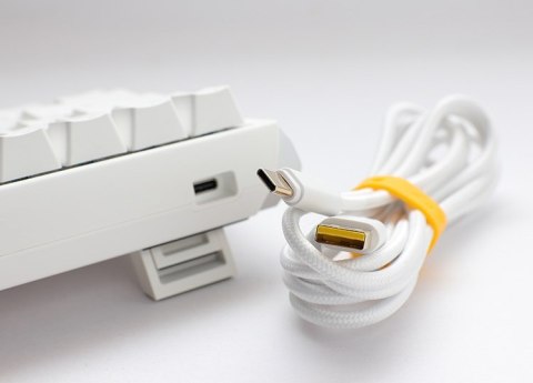 Ducky Ducky One 3 Mini Pure White klawiatura Gaming USB Niemiecki Biały