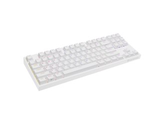 GENESIS GENESIS Thor 404 TKL klawiatura Gaming USB QWERTY Amerykański międzynarodowy Biały