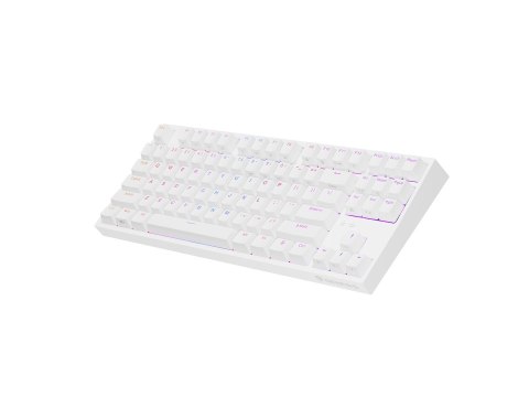 GENESIS GENESIS Thor 404 TKL klawiatura Gaming USB QWERTY Amerykański międzynarodowy Biały