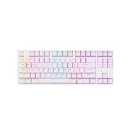 GENESIS GENESIS Thor 404 TKL klawiatura Gaming USB QWERTY Amerykański międzynarodowy Biały