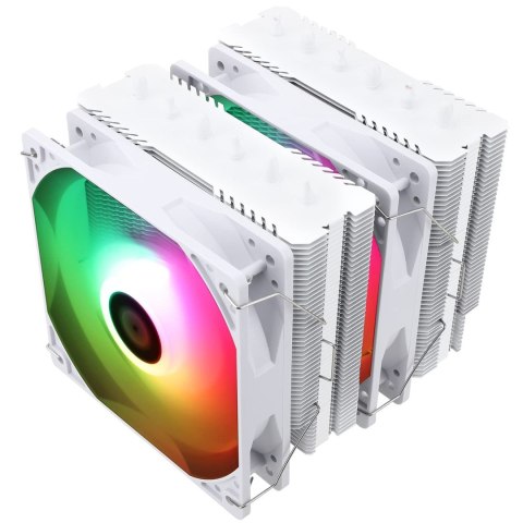 Thermalright Thermalright Peerless Assassin 120 SE WHITE ARGB Procesor Chłodnica powietrza 12 cm Biały 1 szt.