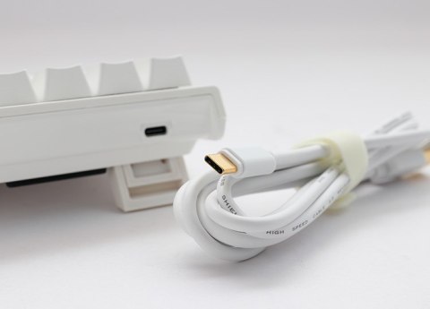 Ducky Ducky DKON2061ST klawiatura Gaming USB QWERTY Amerykański międzynarodowy Biały