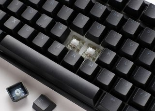 Ducky Ducky One 3 Classic TKL klawiatura Gaming USB Niemiecki Czarny, Biały