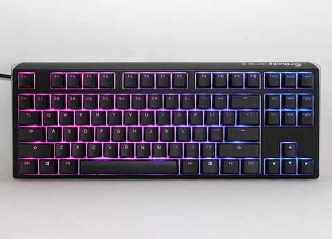 Ducky Ducky One 3 Classic TKL klawiatura Gaming USB US English Czarny, Biały