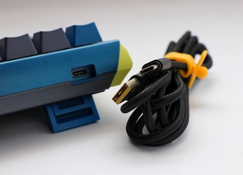 Ducky Ducky One 3 Daybreak Mini klawiatura Gaming USB Niemiecki Czarny, Niebieski, Zielony