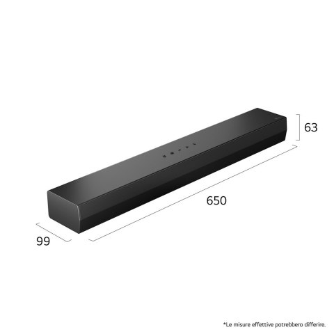 LG LG S20A Czarny 2.0 kan. 50 W