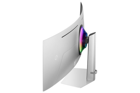 Samsung Samsung G93SC monitor komputerowy 124,5 cm (49") 5120 x 1440 px Dual QHD OLED Srebrny