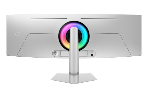 Samsung Samsung G93SC monitor komputerowy 124,5 cm (49") 5120 x 1440 px Dual QHD OLED Srebrny