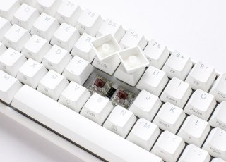 Ducky Ducky One 3 Mini Pure White klawiatura Gaming USB Niemiecki Biały