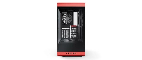 Hyte HYTE Y40 Midi Tower Czarny, Czerwony