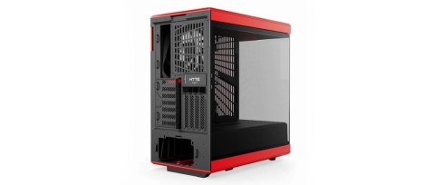 Hyte HYTE Y40 Midi Tower Czarny, Czerwony