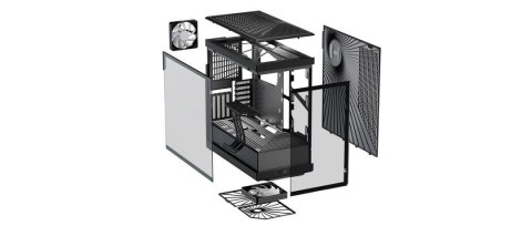 Hyte HYTE Y40 Midi Tower Czarny