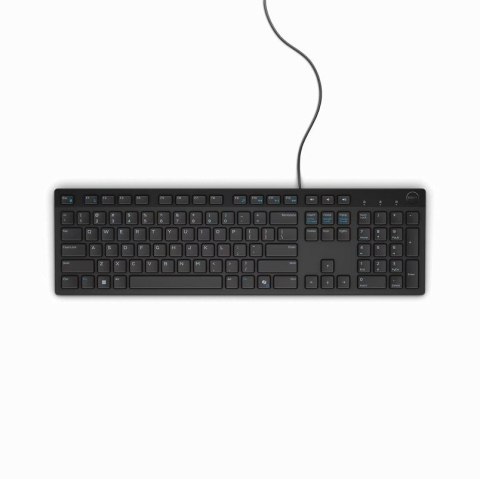 Dell Klawiatura przewodowa KB216 ukraińska czarna