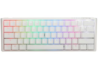 Ducky Ducky One 3 Mini Pure White klawiatura Gaming USB Niemiecki Biały