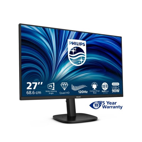 Philips Monitor Philips 68,5 cm (27,0 cala) 27B2U3601 16:09 HDMI+DP+USB-C IPS