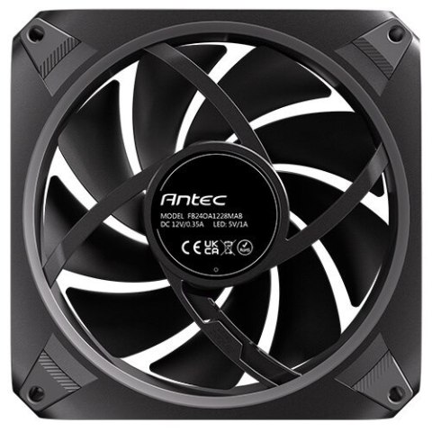 Antec Antec Orbit 120 ARGB FAN Obudowa komputera Wentylator 12 cm Czarny