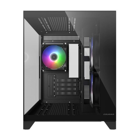 COUGAR COUGAR CGR-2QA6B-RGB Mini Tower Czarny