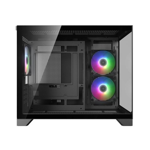 COUGAR COUGAR CGR-2QA6B-RGB Mini Tower Czarny