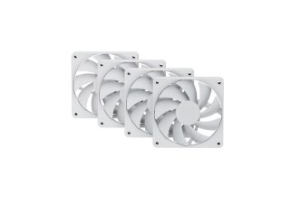 Hyte HYTE FAN- -FA12-WW-4 system chłodzenia komputerów Obudowa komputera Wentylator 12 cm Biały 4 szt.
