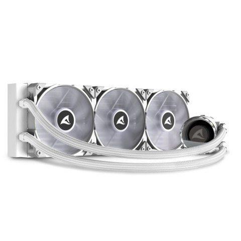 Sharkoon Sharkoon S90 Procesor Chłodnica cieczy all-in-one 12 cm Biały 1 szt.