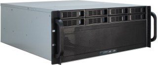 Inter-Tech Inter-Tech 4U-4408 Rack Czarny, Srebrny