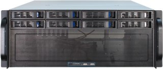 Inter-Tech Inter-Tech 4U-4408 Rack Czarny, Srebrny