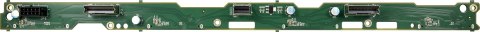 Inter-Tech Inter-Tech 88887405 panel drive bay Płyta tylna Zielony
