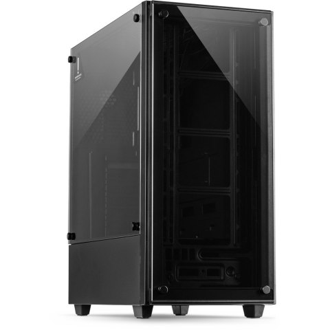Inter-Tech Inter-Tech C-303 Mirror Full Tower Czarny