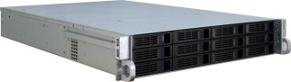 Inter-Tech Inter-Tech IPC 2U-2412 Rack Czarny, Srebrny