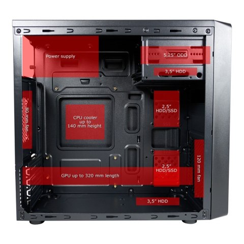 LC-POWER LC-Power Geh Micro ATX 2017MB o.N.