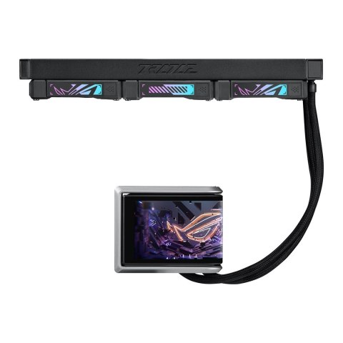 ASUS Asus ROG RYUO IV 360 ARGB - chłodzenie wodne all-in-one, 12 cm (czarne)
