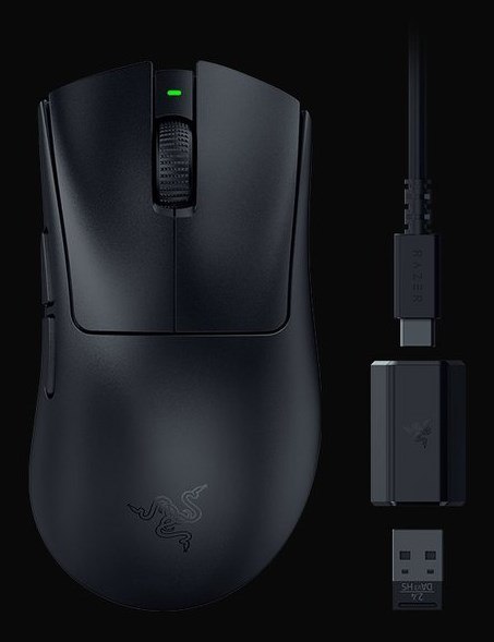 RAZER Bezprzewodowa mysz do gier Razer DeathAdder V3 Hyperspeed