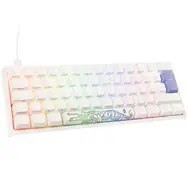 Ducky Ducky One 2 Pro Mini White Edition Gaming Tastatur, RGB LED - Cherry Red