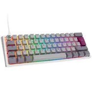 Ducky Ducky One 3 Mist Grey Mini Gaming Tastatur, RGB LED - MX-Silent-Red