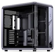 JONSPLUS Jonsplus BO400CG PC-Gehäuse, Midi-Tower, ATX, Tempered Glass - gunmetal grey
