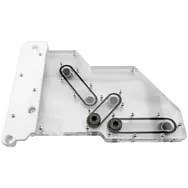 No name Singularity Computers Spectre 2.0 Elite Kit Side Distro Plate - white
